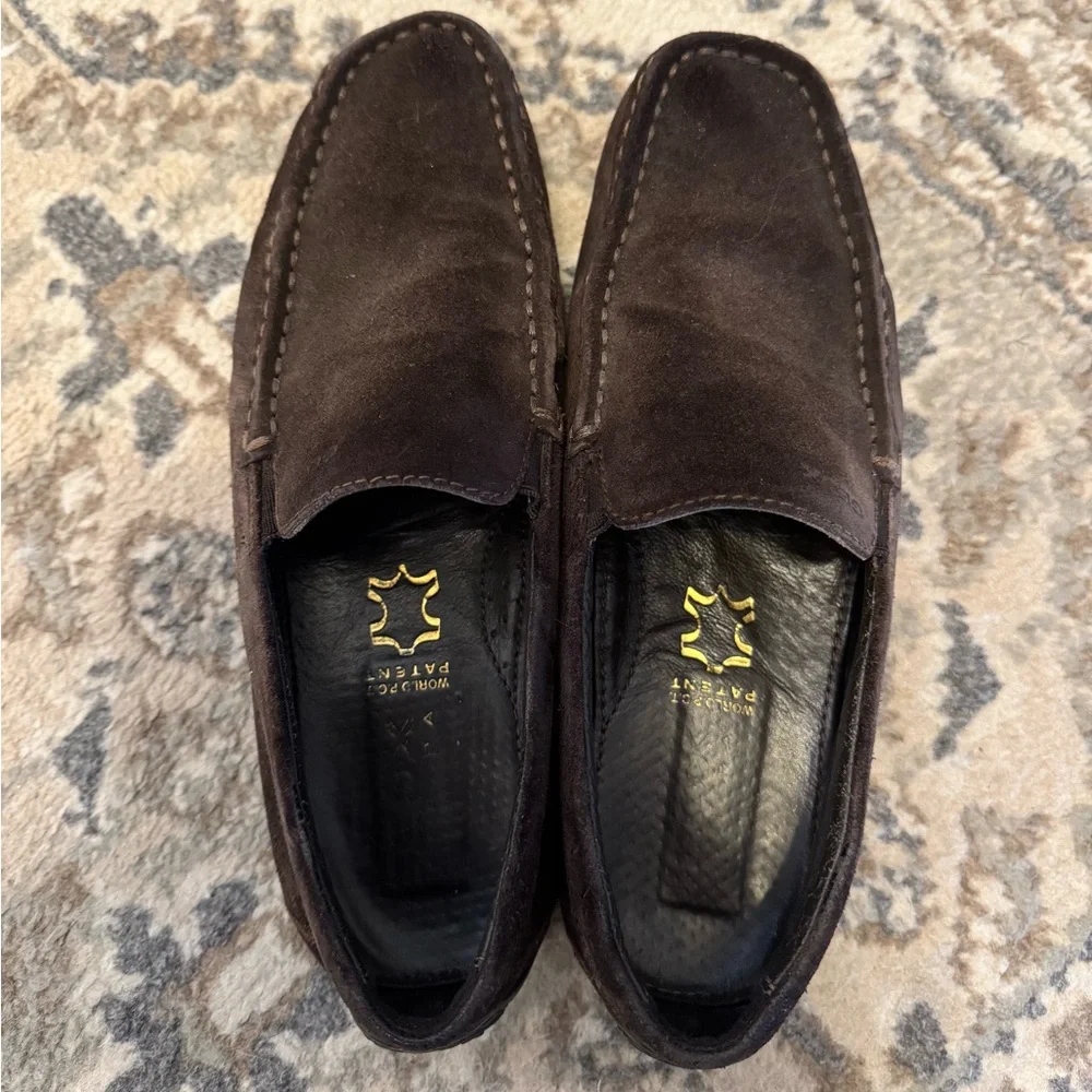 Geox brown suede‎ shoes